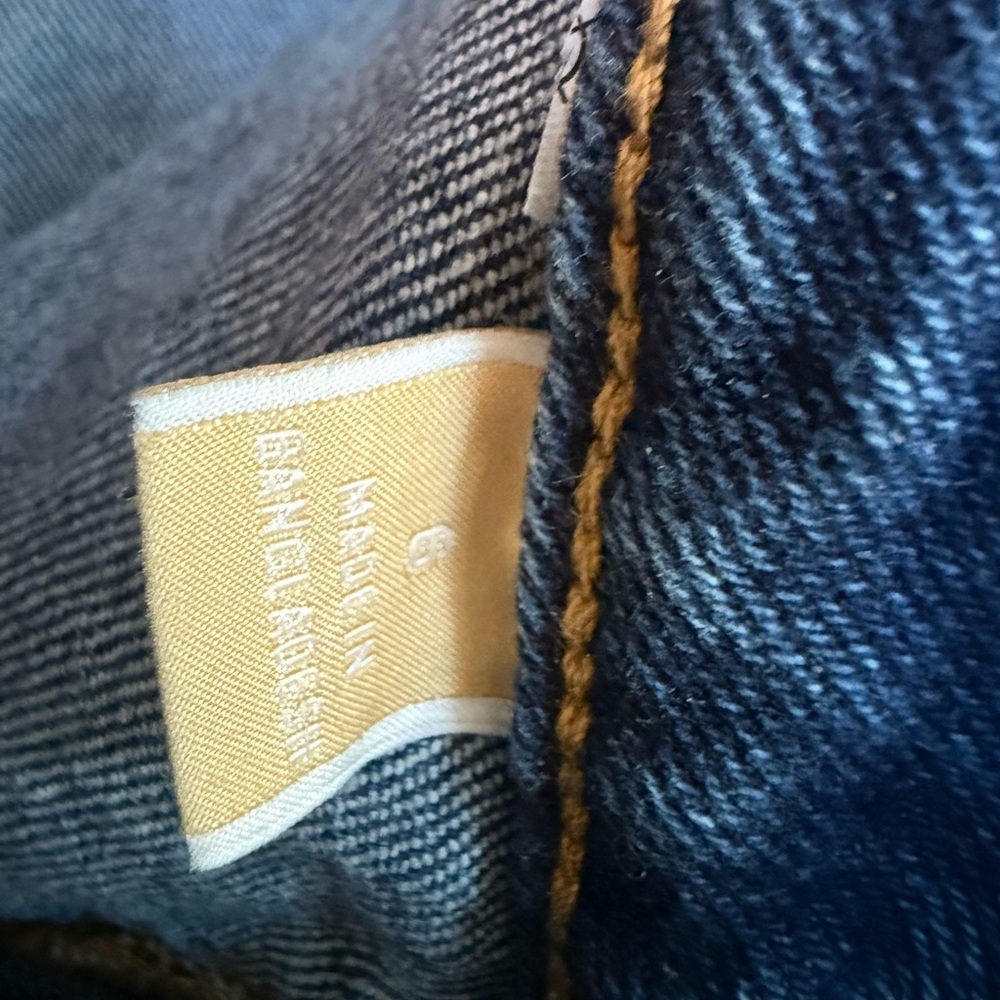 Michael Kors Blue Flare Jeans - Picture 7 of 7